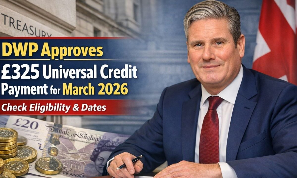DWP Approves £325 Universal Credit Payment For March 2026 – Eligibility & Payment Dates Explained
