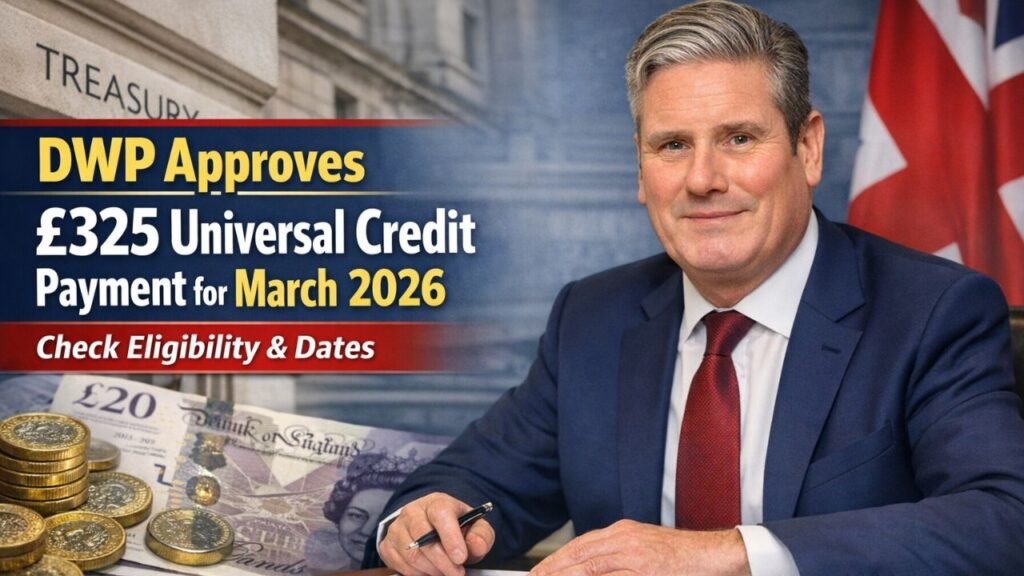 DWP Approves £325 Universal Credit Payment For March 2026 – Eligibility & Payment Dates Explained