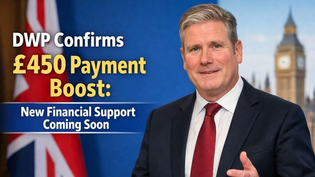 DWP Confirms £450 Payment Boost: New Financial Support Coming Soon