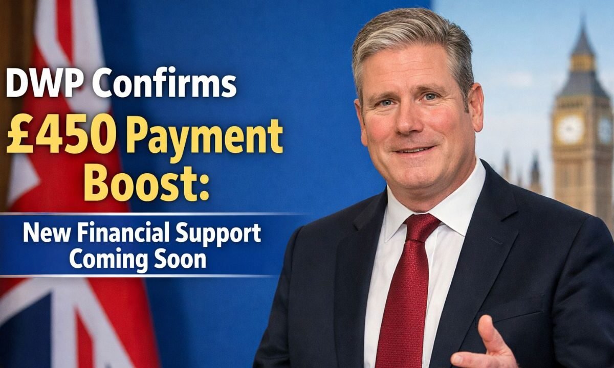DWP Confirms £450 Payment Boost: New Financial Support Coming Soon