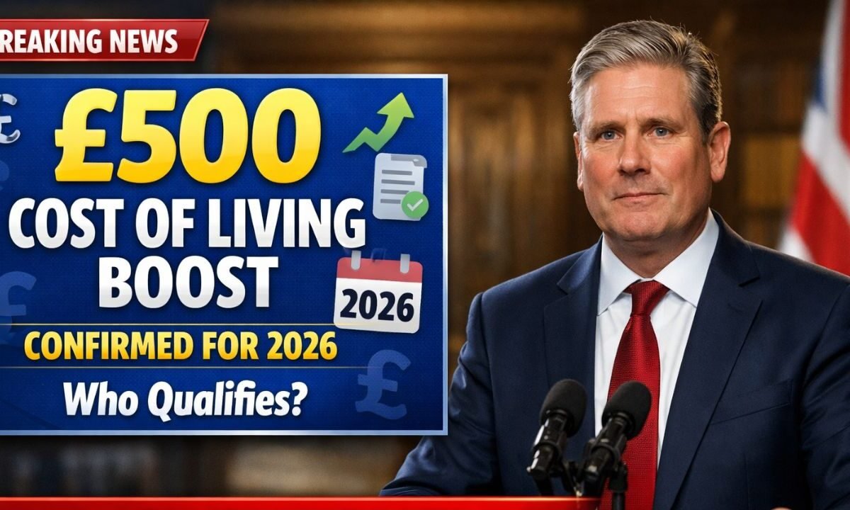 DWP Confirms £500 Cost of Living Boost In 2026 – Who Qualifies For The Payment