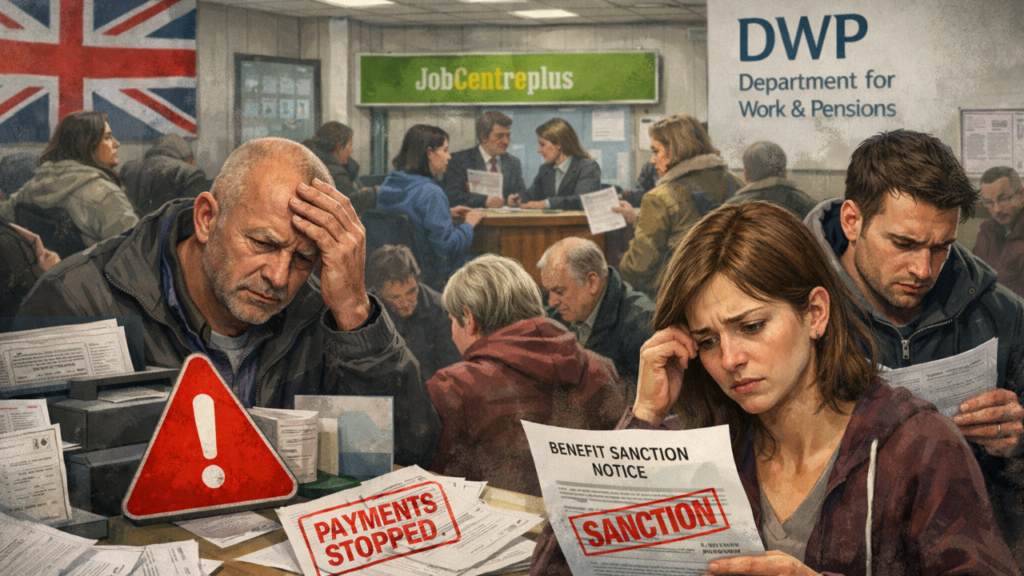 DWP Penalizes 63,000 Universal Credit Claimants – 90% Face Sanctions For Same Reason
