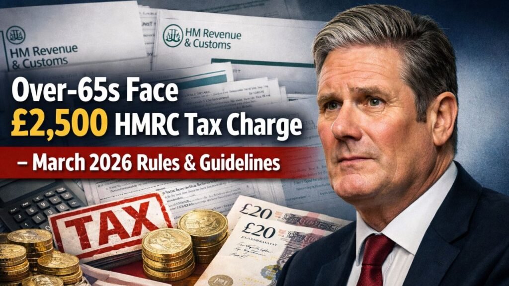 Over-65s Face £2,500 HMRC Tax Charge – March 2026 Rules and Guidelines