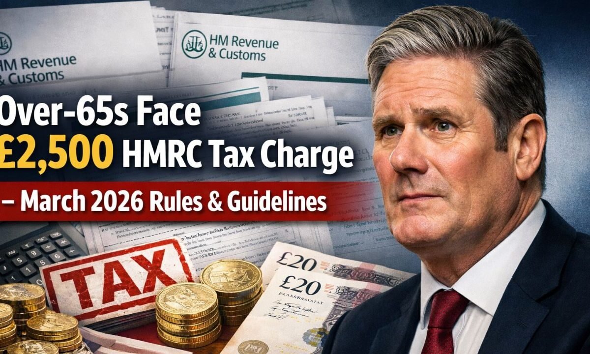 Over-65s Face £2,500 HMRC Tax Charge – March 2026 Rules and Guidelines