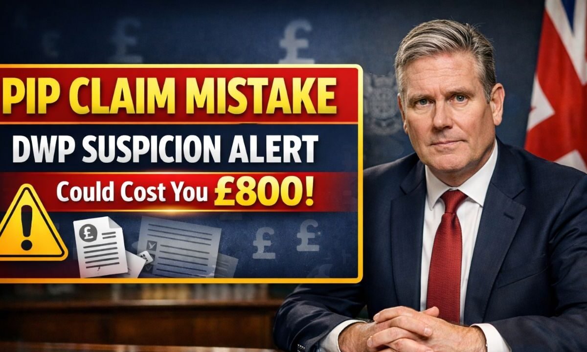 PIP Claim Mistake Raising DWP Suspicion – How It Could Cost Claimants Up to £800