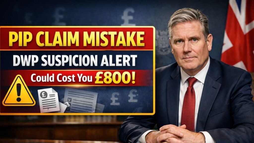 PIP Claim Mistake Raising DWP Suspicion – How It Could Cost Claimants Up to £800