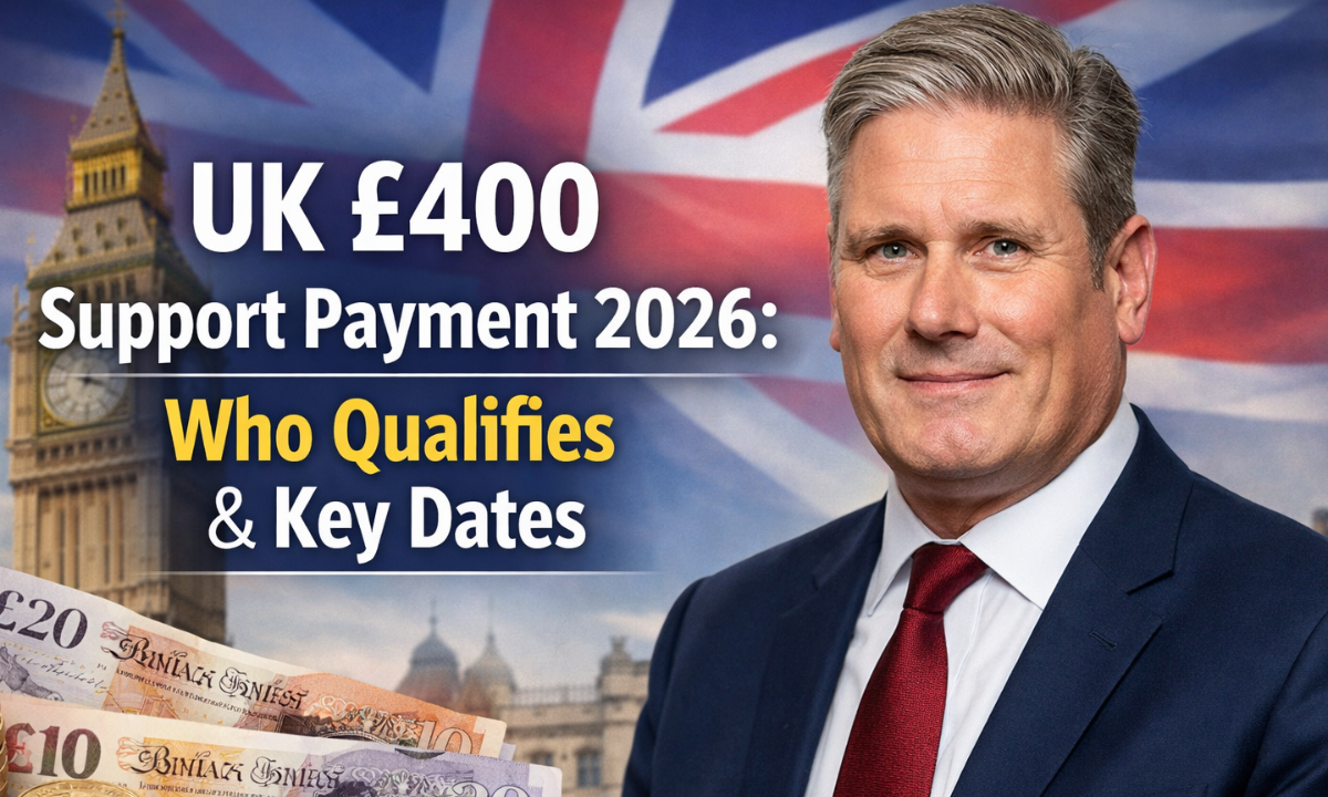 UK £400 Support Payment 2026: Who Qualifies and Key Payment Dates