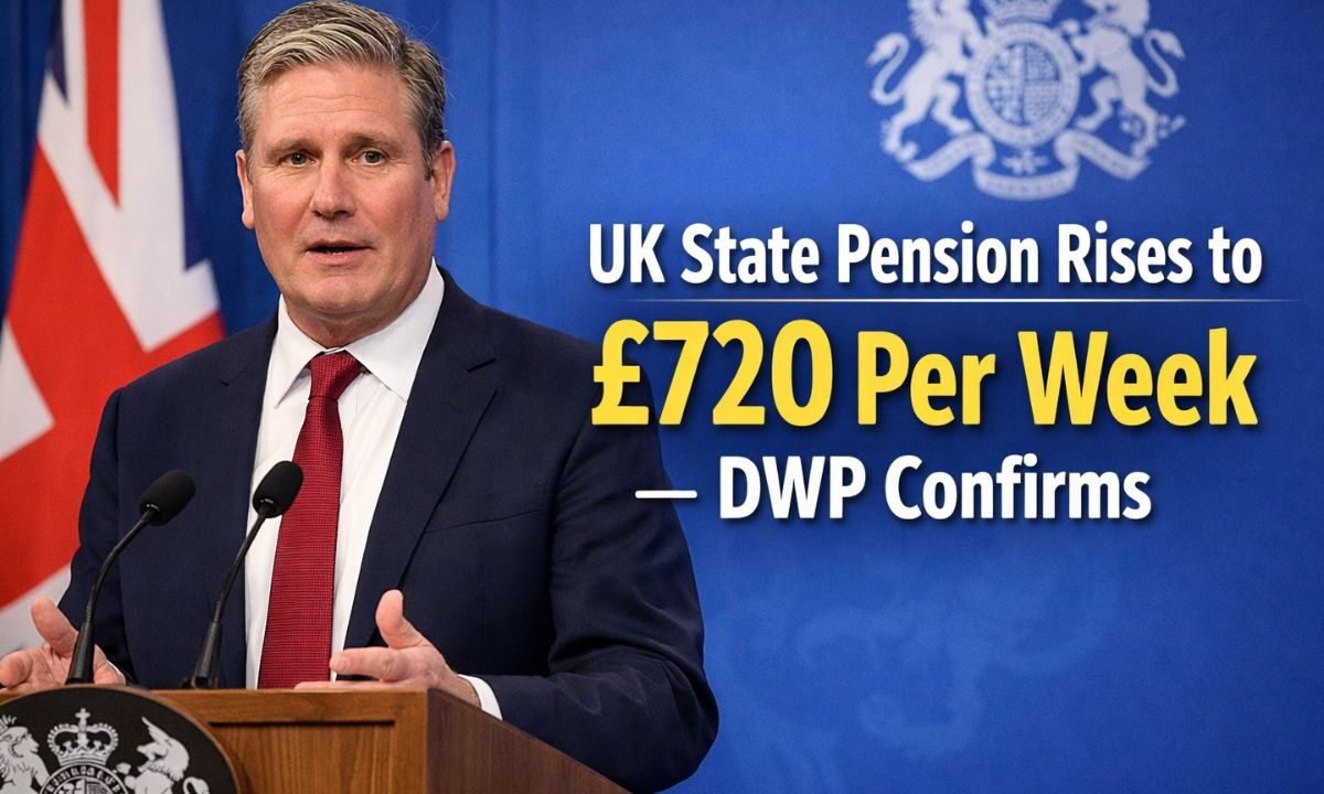 UK State Pension Rises to £720 Per Week from 10 March 2026 – DWP Confirms